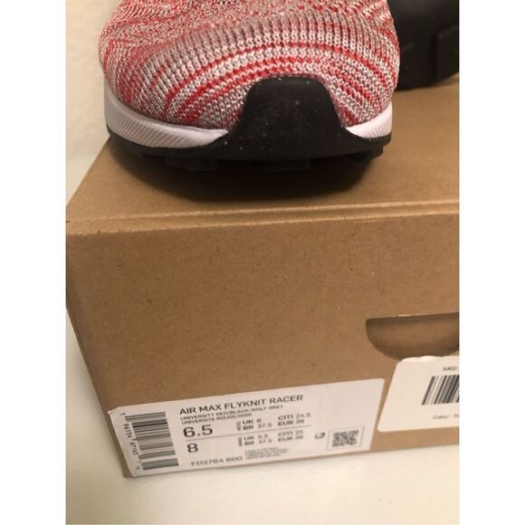 Nike Air Max Flyknit Racer Men’s Size 6.5/ Women’s Size 8 - Picture 5 of 5